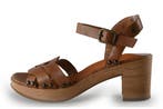 Manfield Sandalen in maat 38 Cognac, Kleding | Dames, Schoenen, Overige kleuren, Verzenden, Sandalen of Muiltjes, Manfield