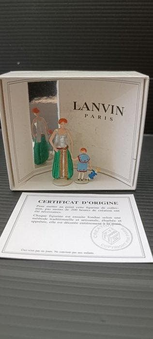 Pixi - Lanvin - Beeldje, Lanvin 1922 - 15 cm - Metaal, Lood