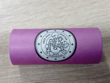 Slovénie. 2 Euro 2025 Miki Muster (25 stuks) in originele