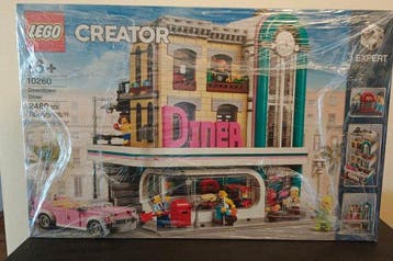 Lego Set - 10260 - Creator Expert - American Diner, Kinderen en Baby's, Nieuw