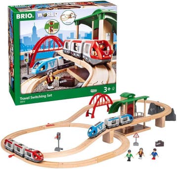 BRIO Station treinset | Tweede kansje | OP = OP, Kinderen en Baby's, Verzenden, Nieuw, Overige typen