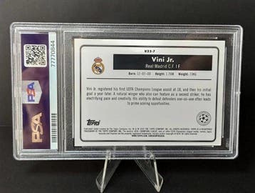 2021/22 Topps Merlin Vini Jr U23 Stars - PSA 10 Graded card