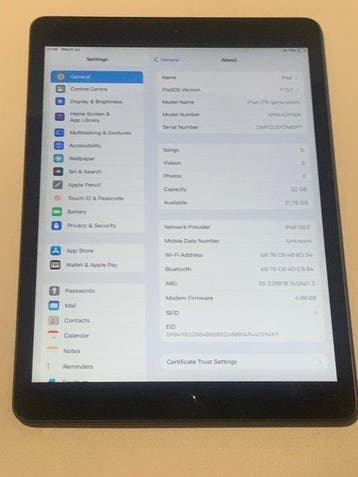 Apple iPad 10.2 (Generaia a 7-a, 2019) – Wi-Fi + Cellular