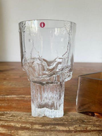 Iittala - Vaas (2) - Glas - Verschillende vazen