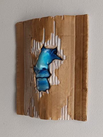 Salvatore Alibrio - Wrapping - bronze effect, Antiquités & Art