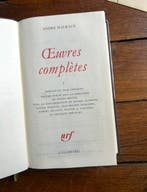 André Malraux - Œuvres complètes - 1989