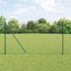 vidaXL Hekpaal. 26 pcs Grijs 3,2 x 3,2 x 215 cm, Verzenden