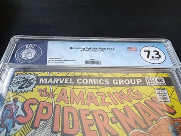 The Amazing Spider-Man #155 - EGC 7.3 - Whodunit! - 1 Graded