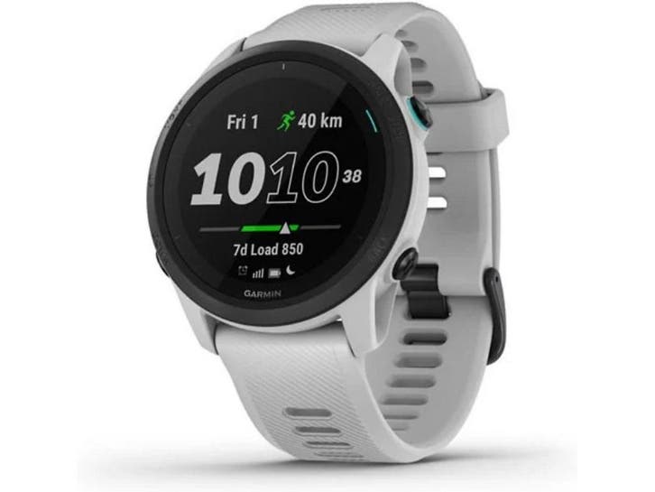 Garmin Forerunner 745 wit met een wit-grijze siliconen, Bijoux, Sacs & Beauté, Montres connectées, Envoi