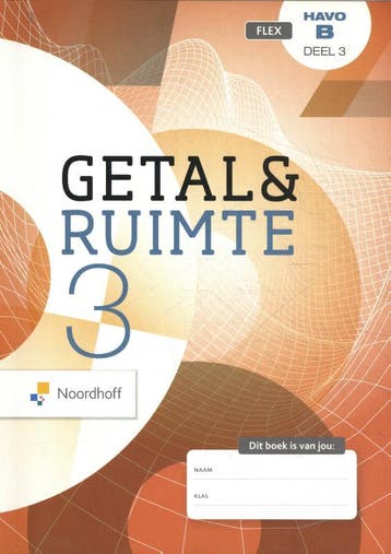 havo B 3 FLEX / Getal & Ruimte / leerboek 9789001751937, Verzenden, Gelezen