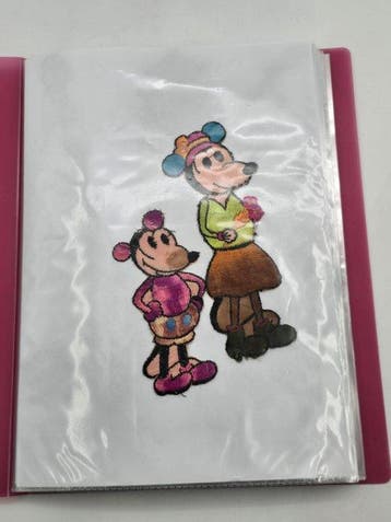 Turmac - Vlinders, Personen, Mickey, Minnie, Bloemen, Fruit,