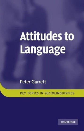 Attitudes To Language 9780521759175 Peter Garrett, Verzenden, Peter Garrett