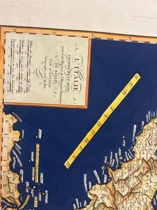 Italië - Campanië/Apulië/Calabrië; Jean-Baptiste Bourguignon, Livres, Atlas & Cartes géographiques