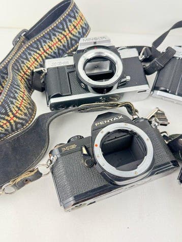 Minolta, Pentax XG-M, X300, MG, ME Analoge camera