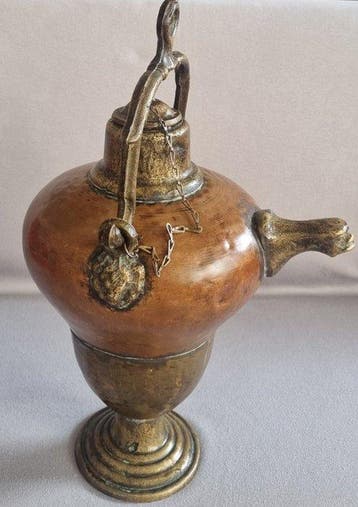 Decoratief ornament - 19e-eeuwse aftaba - zware met de hand