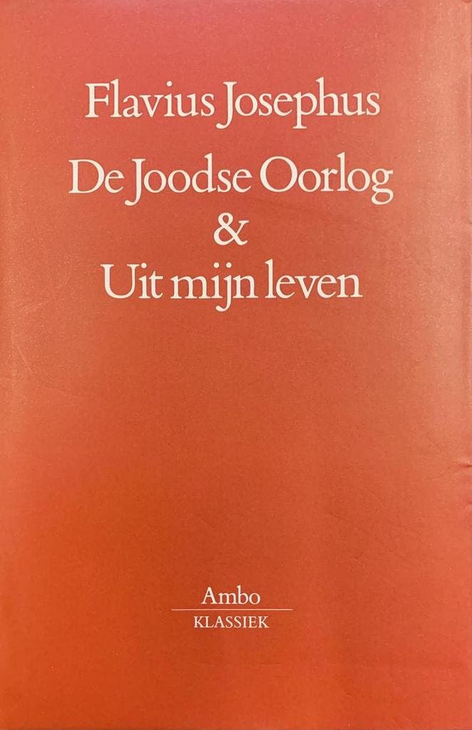 De Joodse Oorlog & Uit mijn leven / Ambo-klassiek, Livres, Histoire mondiale, Envoi