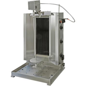 Dönergrill | Elektrisch | 3 Elementen (Glaskeramisch) | 6kW, Verzenden