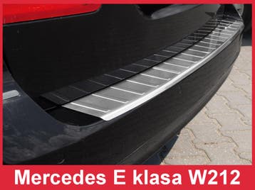 Achterbumperbeschermer | Mercedes E-Klasse W212. T Model 200, Verzenden