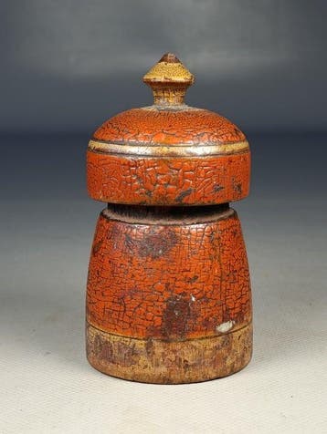 Boîte - Inde (Rajasthan) – Ancienne boîte à opium / fard