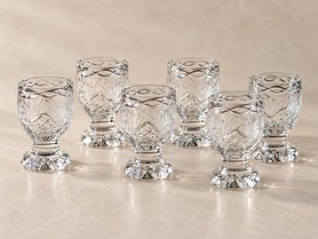 Drankservies (7) - Kristal - Decanteerkan & 6 glazen