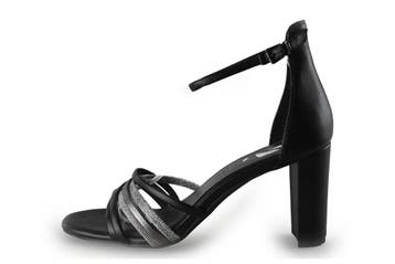 Marco Tozzi Sandalen in maat 42 Zwart, Verzenden, Zwart, Marco Tozzi, Sandalen of Muiltjes