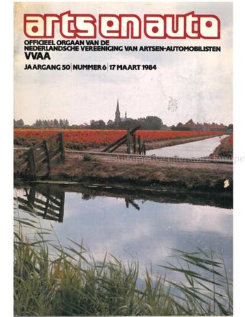 1984 ARTS EN AUTO MAGAZINE 06 NEDERLANDS, Ophalen of Verzenden