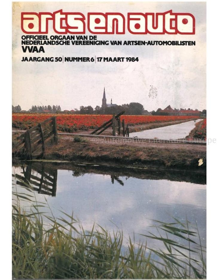 1984 ARTS EN AUTO MAGAZINE 06 NEDERLANDS, Boeken, Auto's | Folders en Tijdschriften, Ophalen of Verzenden