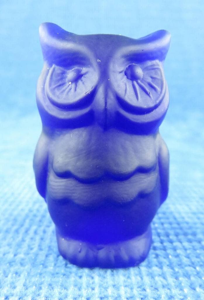 Masssief glazen uil, Antiquités & Art, Antiquités | Verre & Cristal, Envoi