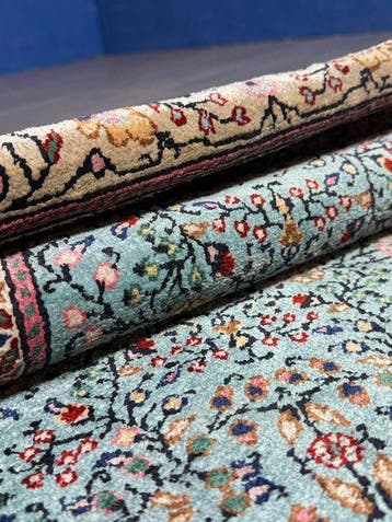 Alloucha - Tapis - 108 cm - 56 cm - soie, Nieuw