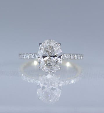 Zonder minimumprijs - Ring - 14 karaat Geel goud - 2.02ct., Nieuw