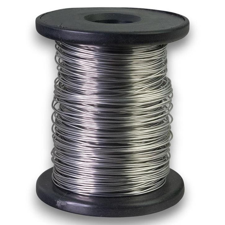 Rvs binddraad- roestvaststaal 0.7mm 50 meter, Jardin & Terrasse, Jardin & Terrasse Autre, Envoi