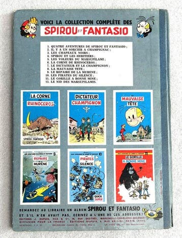 Spirou et Fantasio T12 - Le Nid des Marsupilamis - C - 1