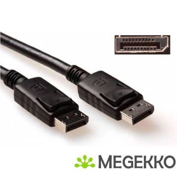 ACT 5 meter DisplayPort kabel, male - male, power pin 20, Verzenden