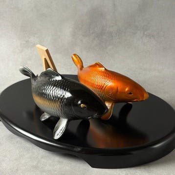 Souri - sculptuur - gegoten brons - Japan (Zonder