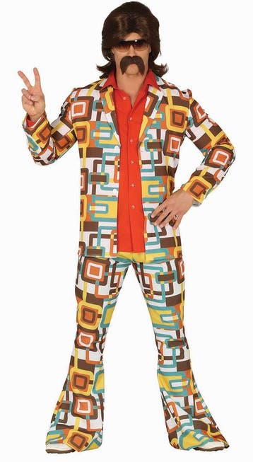Disco Jaren 70 Kostuum Heren, Verzenden, Nieuw