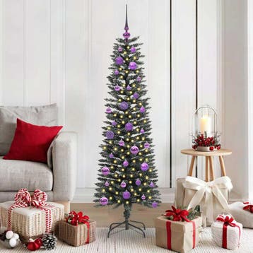 vidaXL Kunstkerstboom met 150 LED Groen 150 cm PVC en, Verzenden