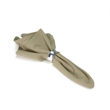 Servetten Olive Groen 51x51cm Treb SP, Verzenden, Nieuw, Overige kleuren, Overige typen
