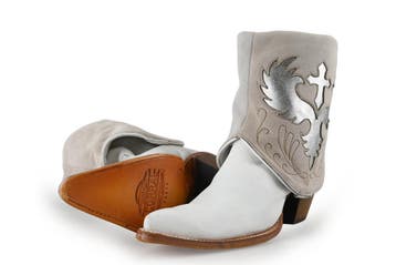Corral Cowboy laarzen in maat 39 Wit, Kleding | Dames, Schoenen, Wit, Zo goed als nieuw, Corral, Verzenden