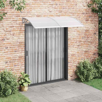 vidaXL Deurluifel 200x100 cm PC grijs, Verzenden, Nieuw