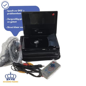 Akai ACVDS715UX | Portable DVD Speler | NIEUW | DVD speler, Verzenden, Draagbaar, Zo goed als nieuw, Overige merken