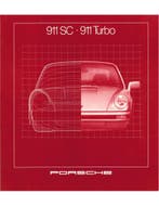 1981 PORSCHE 911 SC & TURBO BROCHURE DUITS, Ophalen of Verzenden