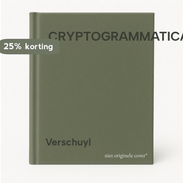 CRYPTOGRAMMATICA 9789021516905 Verschuyl, Boeken, Hobby en Vrije tijd, Gelezen, Verzenden