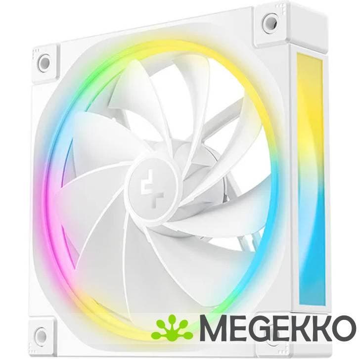 DeepCool FL12R Computer behuizing Ventilator 12 cm Wit 1, Computers en Software, Computerkoelers, Nieuw, Verzenden