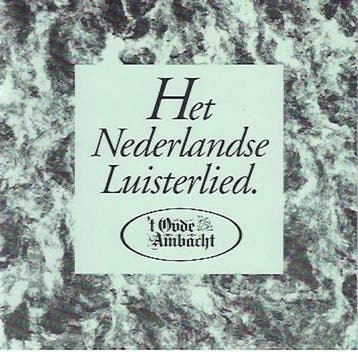 Various - Het Nederlandse Luisterlied, Verzenden, Gebruikt