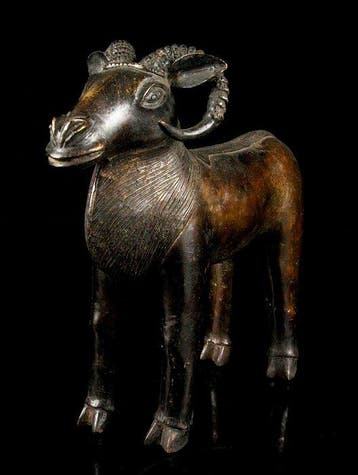 Widder Bronze Benin - Sculpture - Yoruba - Nigeria
