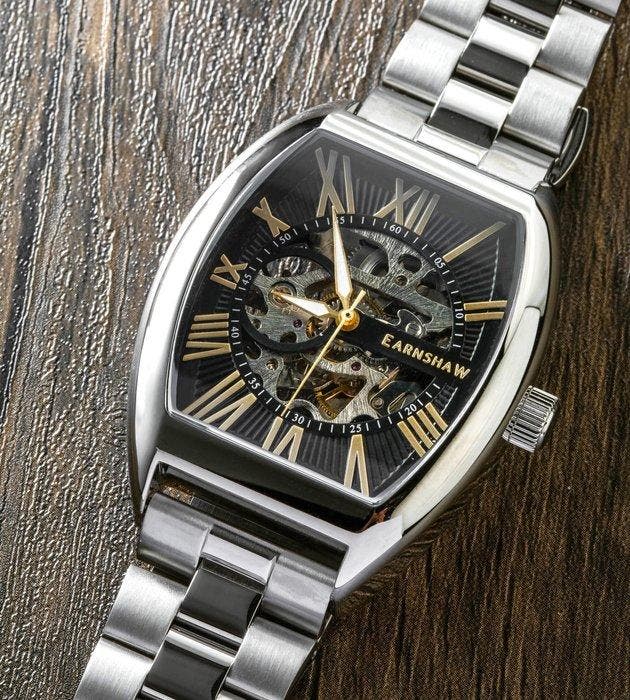 Thomas Earnshaw - Automatic - Tonneau - Skeleton - Gold -, Bijoux, Sacs & Beauté, Montres | Hommes