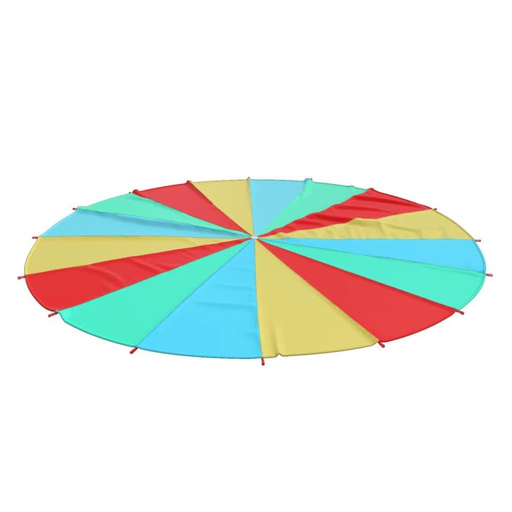 vidaXL Speelparachute voor kinderen Ø6 m stof, Hobby & Loisirs créatifs, Jeux de société | Autre, Envoi