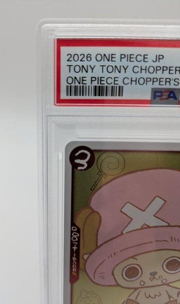 Bandai - 1 Graded card - One Piece - Tony Tony.Chopper, Nieuw