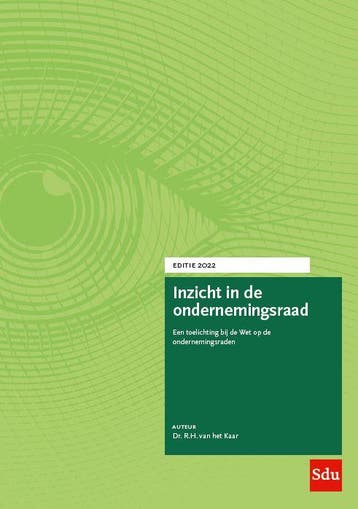 Inzicht in de ondernemingsraad / Inzicht in de, Boeken, Verzenden, Zo goed als nieuw, R.H. van het Kaar
