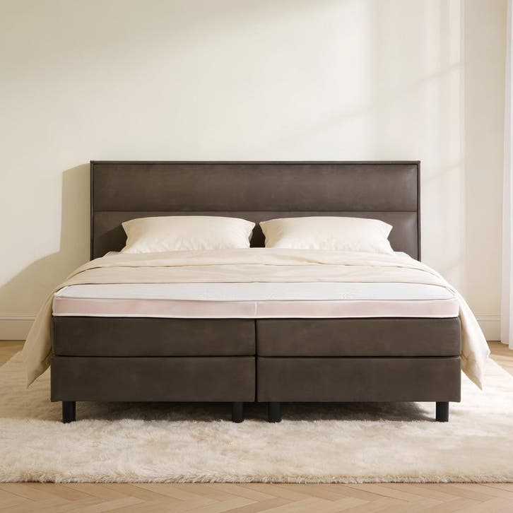 van Schaik Boxspring Kiev - 120 x 220, Maison & Meubles, Chambre à coucher | Lits boxsprings